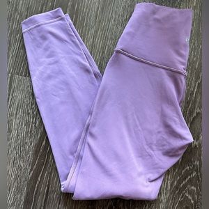 Lululemon Align Leggings, wisteria purple. Size 4, 25”.